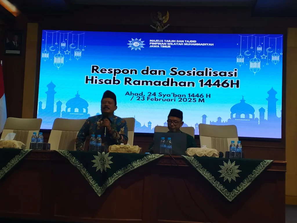 MTT PWM Jatim Gelar Sosialisasi Penentuan Awal Ramadan 1446 H, KHGT Resmi Digunakan Mulai 1 Muharram 1447 H
