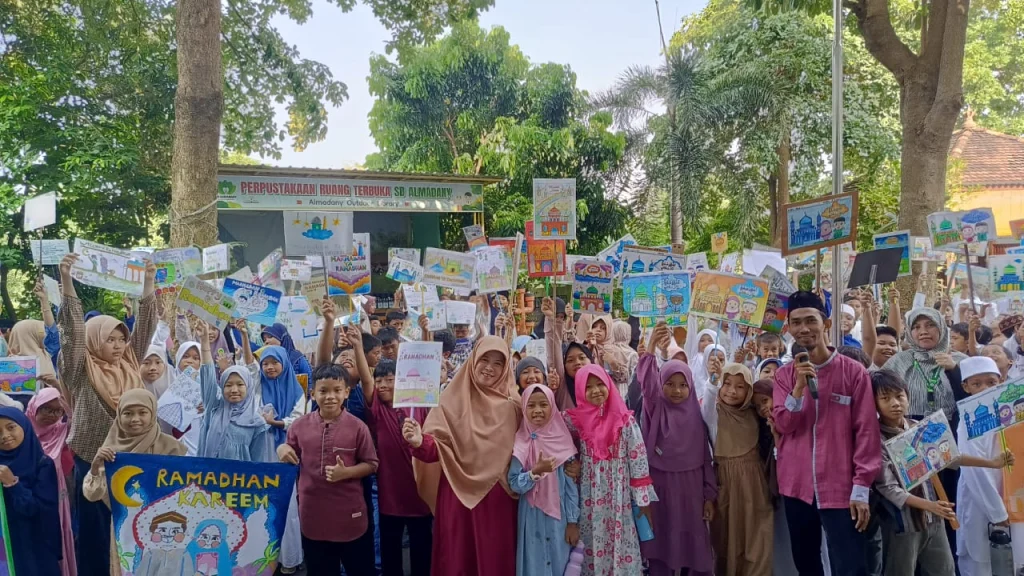 Pawai Tarhib Ramadan SD Almadany Syiar Dakwah Songsong Bulan Penuh Berkah