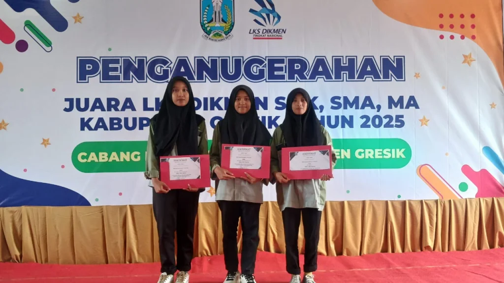 Siswa SMK Muhammadiyah 5 Gresik Juara 1 LKS Tingkat Kabupaten, Siap Wakili Gresik di Jawa Timur