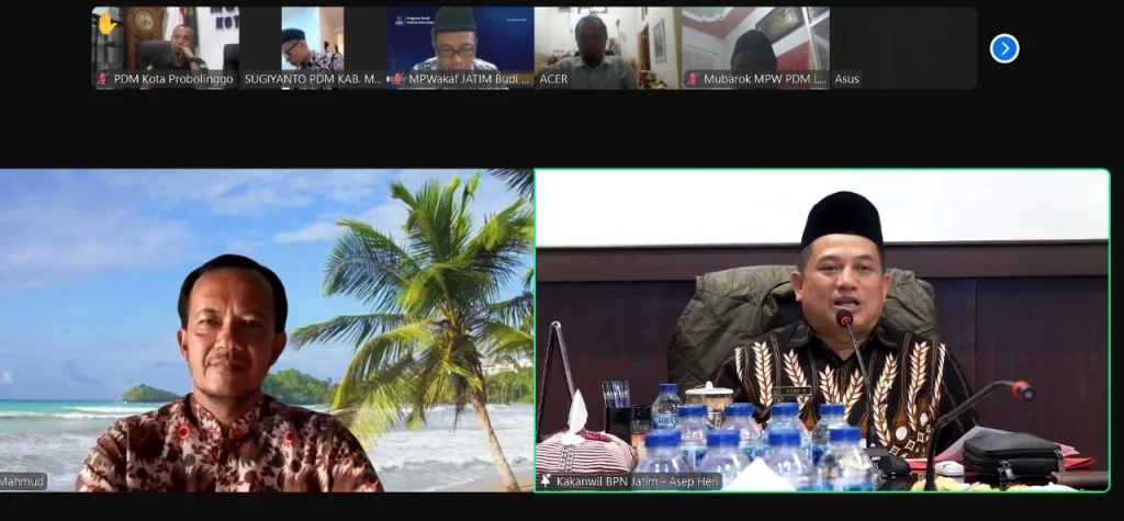 Percepatan Sertifikasi Tanah Persyarikatan Muhammadiyah oleh Kepala Kanwil BPN Jatim