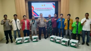 Sambut Ramadhan, PC IMM Sumenep Hadiri Baksos Polri Presisi