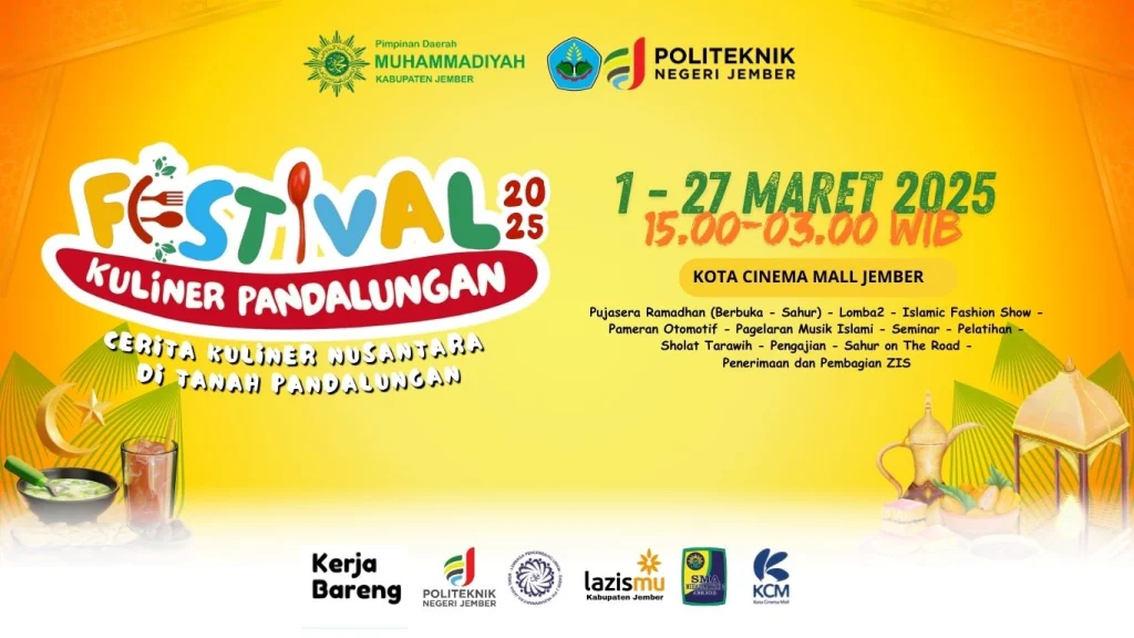 LP UMKM PDM Jember Hadirkan Festival Kuliner Pandalungan