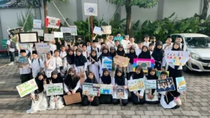 SD Muhammadiyah Kota Blitar Ikut Meriahkan Pawai Gema Soramadu Se-Kota Blitar