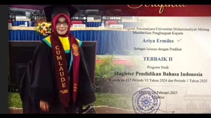 Dua Srikandi SMA Muha Genteng Raih Gelar Magister dengan Predikat Terbaik