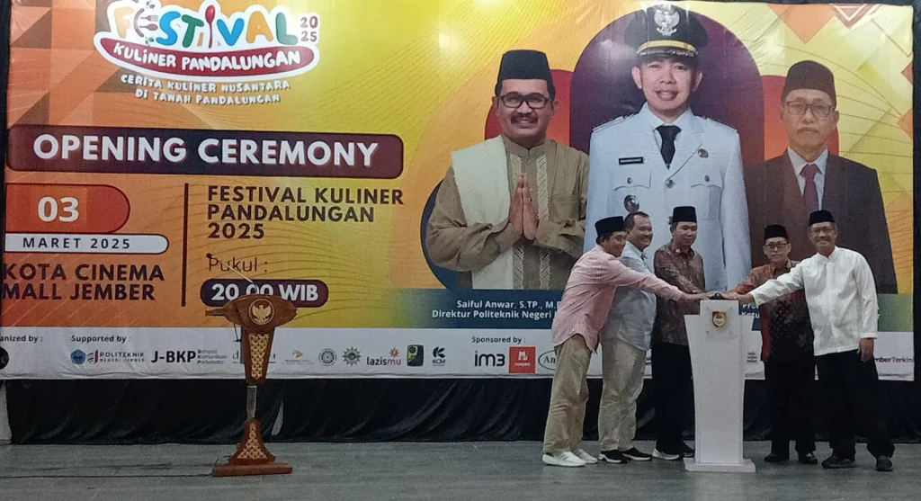 Pembukaan Festival Kuliner Pandalungan 2025 Meriahkan Bulan Ramadan di Jember