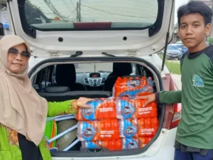 PCM dan PCA Gunung Putri Tanggap Banjir, Dirikan Posko untuk Warga Terdampak