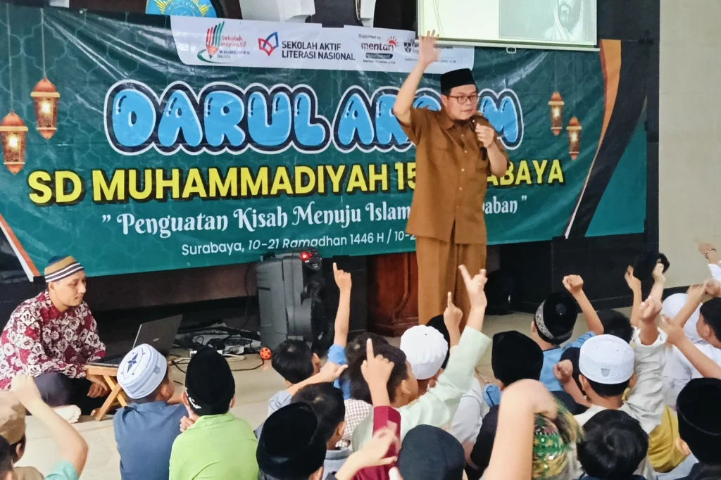 Serunya Darul Arqam SDM Limas Teladani Sahabat Ali bin Abi Thalib