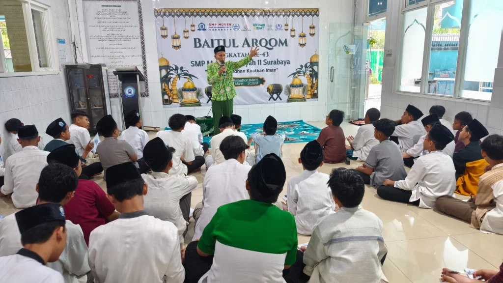SMP Muhammadiyah 11 Surabaya Sukses Gelar Baitul Arqam 1446 H