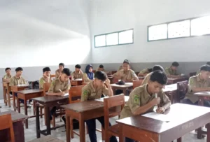 Meski Puasa, Siswa-Siswi SMK Muda Genteng Semangat Ikuti ASTS Semester Genap 2024-2025