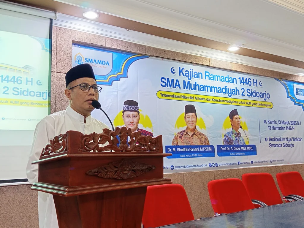 Smamda Sidoarjo Gelar Kajian Ramadan Tingkatkan Kinerja dan Kekompakan