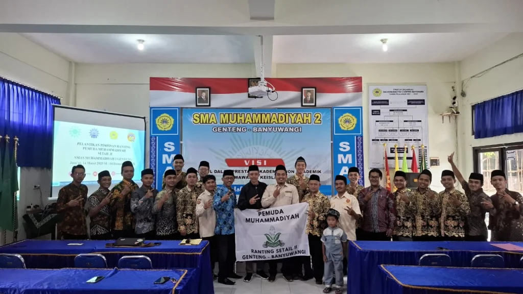 Di Bulan Ramadan, SMA Muha Genteng Gelar Kajian dan Pelantikan PRPM Setail II