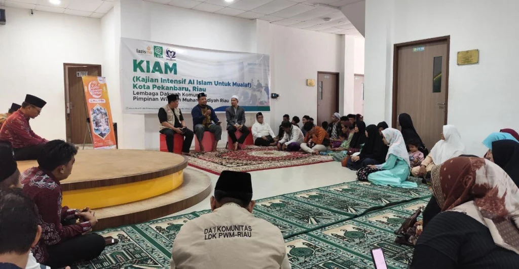 Dukungan Muhammadiyah bagi Mualaf: Kajian Islam Intensif Digelar di Riau
