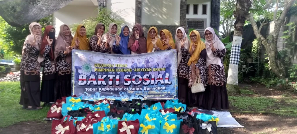 PCA Srono Gelar Bakti Sosial, Tebar Kepedulian di Bulan Ramadan