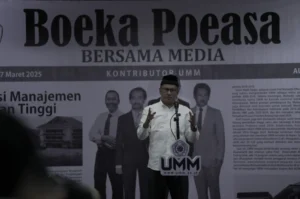 Rektor UMM di Depan Awak Media: Jurnalistik Bisa Majukan Bangsa