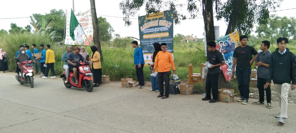 Seribu Takjil dan MCU Gratis, Ramadan Sehat PCM Gunung Putri