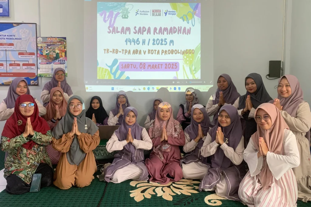Penuh Keceriaan! Murid TK-KB-TPA ABA V Antusias Ikuti Salam Sapa Ramadan