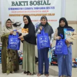 Tebar Kebaikan, SD Muhlas Bagikan 115 Paket Sembako Gratis