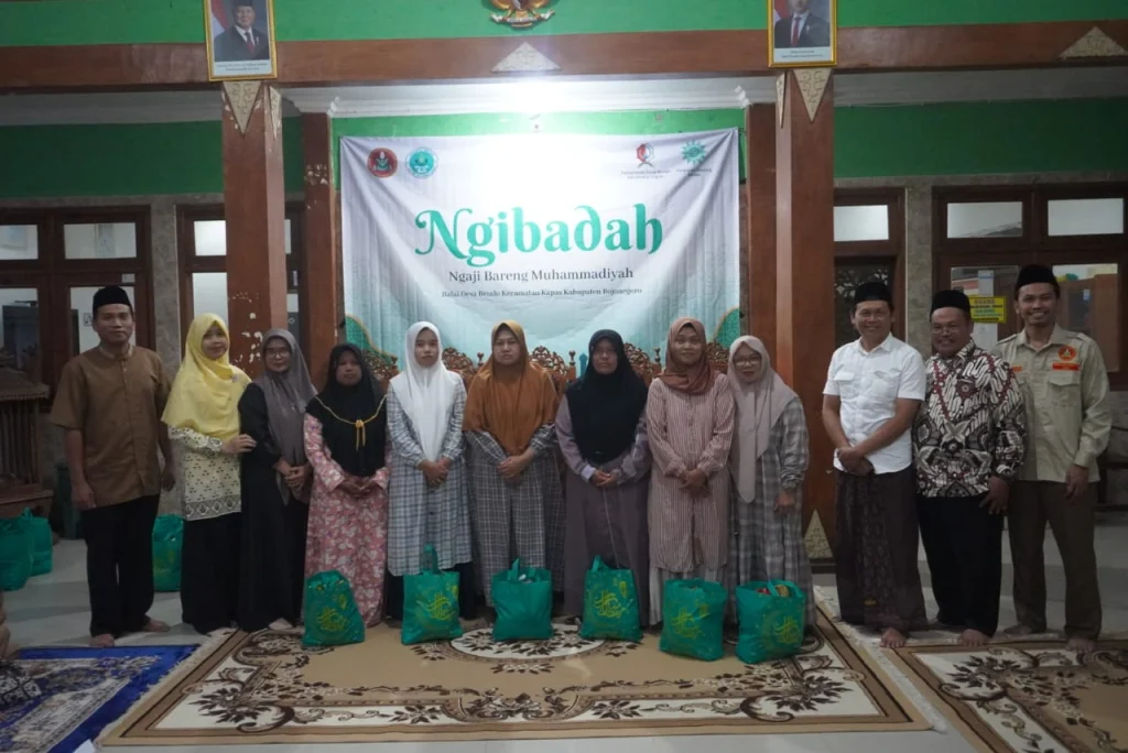 Aksi Sosial Muhammadiyah Kapas, Kepala Desa Bendo Beri Apresiasi