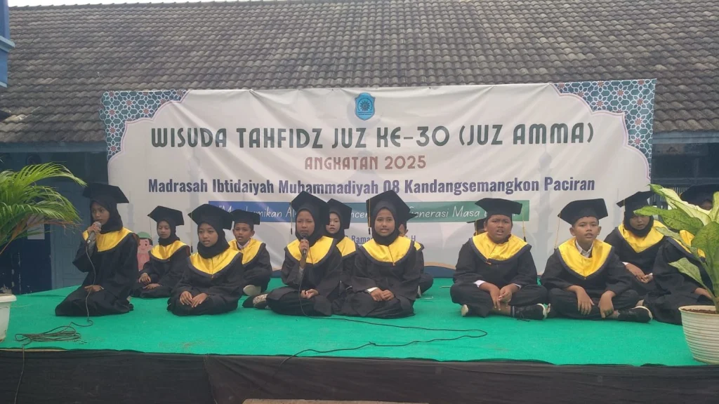Bangga! 13 Siswa MI Muhammadiyah 08 Kandangsemangkon Tuntaskan Juz 30