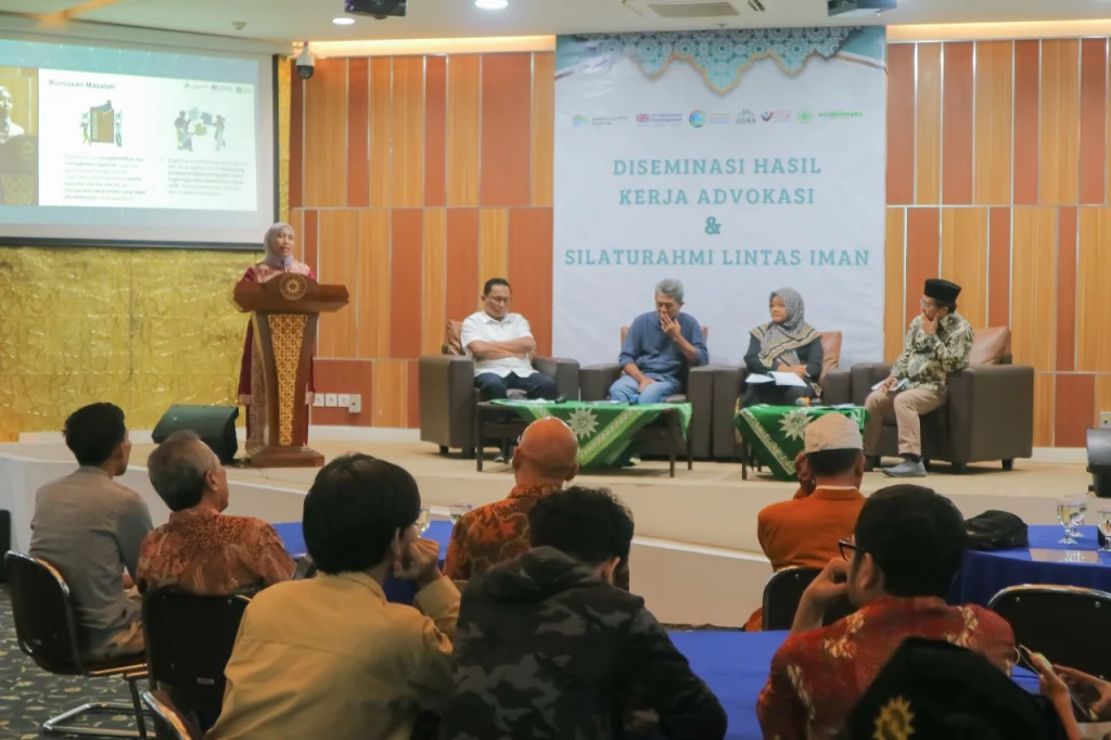 Eco Bhinneka Muhammadiyah dan GreenFaith Gelar Diseminasi Hasil Advokasi Lintas Agama untuk Mengelola Risiko Lingkungan