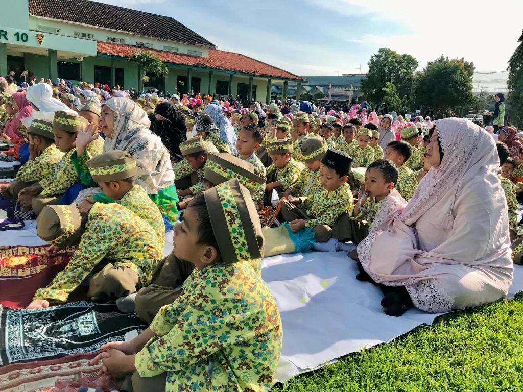 TK & KB ABA V Kota Probolinggo Ikuti Praktik Shalat Idul Fitri 1446 H