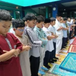 Sambut Idul Fitri Sesuai Sunnah, SD Mumtaz Gelar Simulasi Sholat