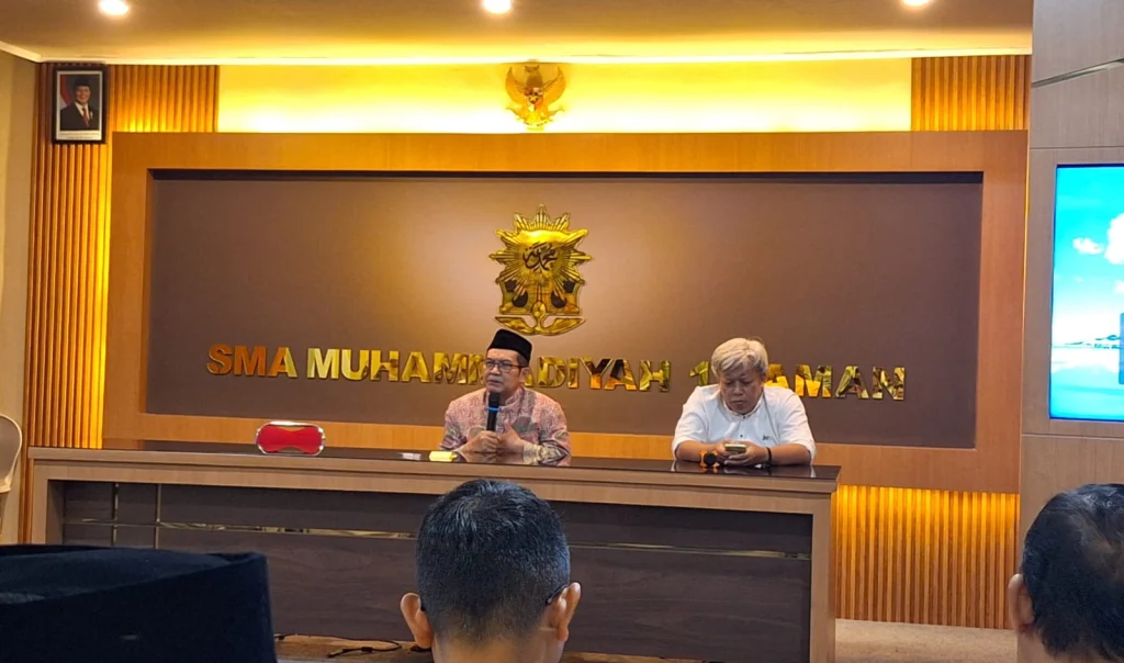 Kajian Ngabuburit Guru dan Karyawan Smamita, Ketua PCM Sepanjang Sampaikan Ini