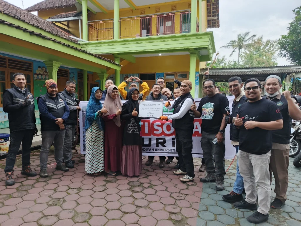 Tidak Sekadar Bicara, tapi Aksi Nyata! Komunitas Motor Juga Bisa Berdakwah