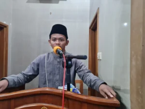 Santri Ponpes An Nur Tanggulangin tetap Semangat Berdakwah di Masjid Al Mahdi Meski Libur