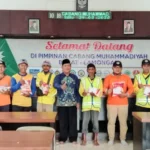 Lazismu Babat Berikan 1000 Paket Kepada Fakir Miskin Hingga Pasukan Kuning