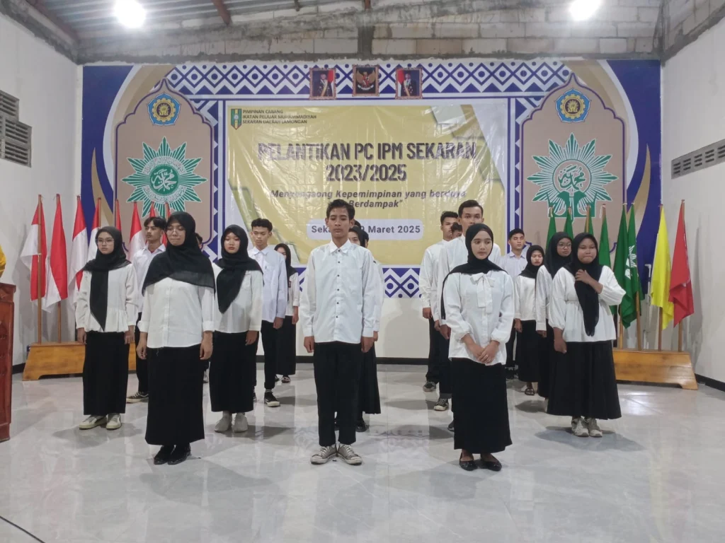 Satu Hari Musycab, PC IPM Sekaran Langsung Dikukuhkan