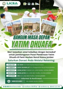 Lanjutkan Amal Ramadan, Nurul Husna Luncurkan Program Wakaf Syawal