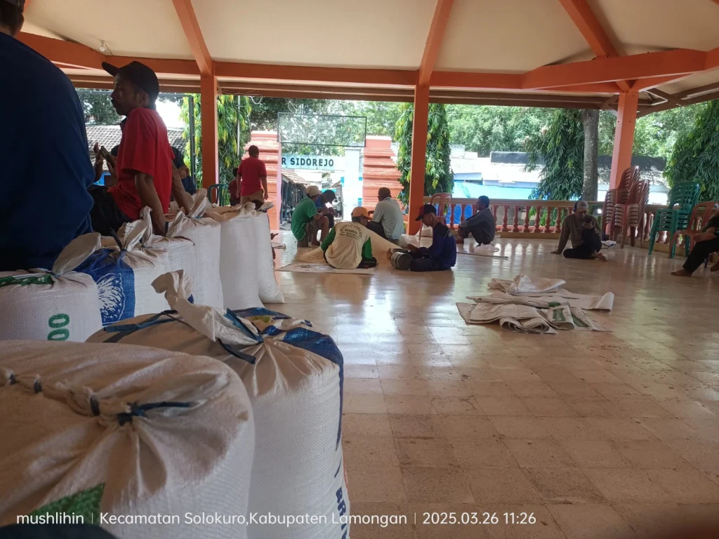 Total Perolehan Zakat Fitrah Takerharjo Mencapai 11.700 Liter Beras