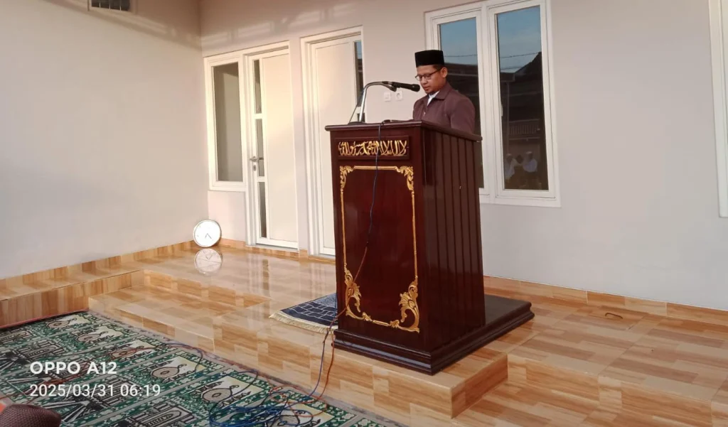 PRM Kepunten Sukses Gelar Salat Idul Fitri 1446 H, Zulkifli dari Smamuga Jadi Khatib