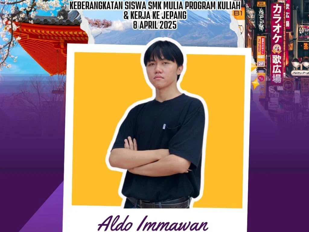Alumni SMK Mulia Jember Raih Beasiswa Kuliah dan Kerja di Jepang