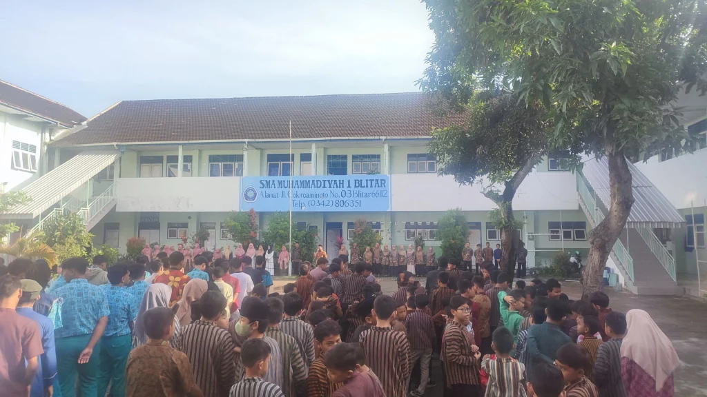 Jalin Ukhuwah, SD Muhtar Ikuti Halal Bihalal Gabungan Perguruan Muhammadiyah Blitar