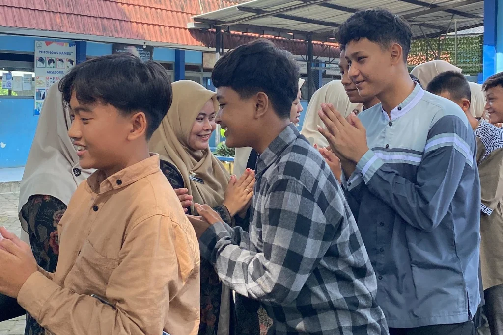 Acara Halal Bihalal SMP Mulia Warnai Idul Fitri 1446 H