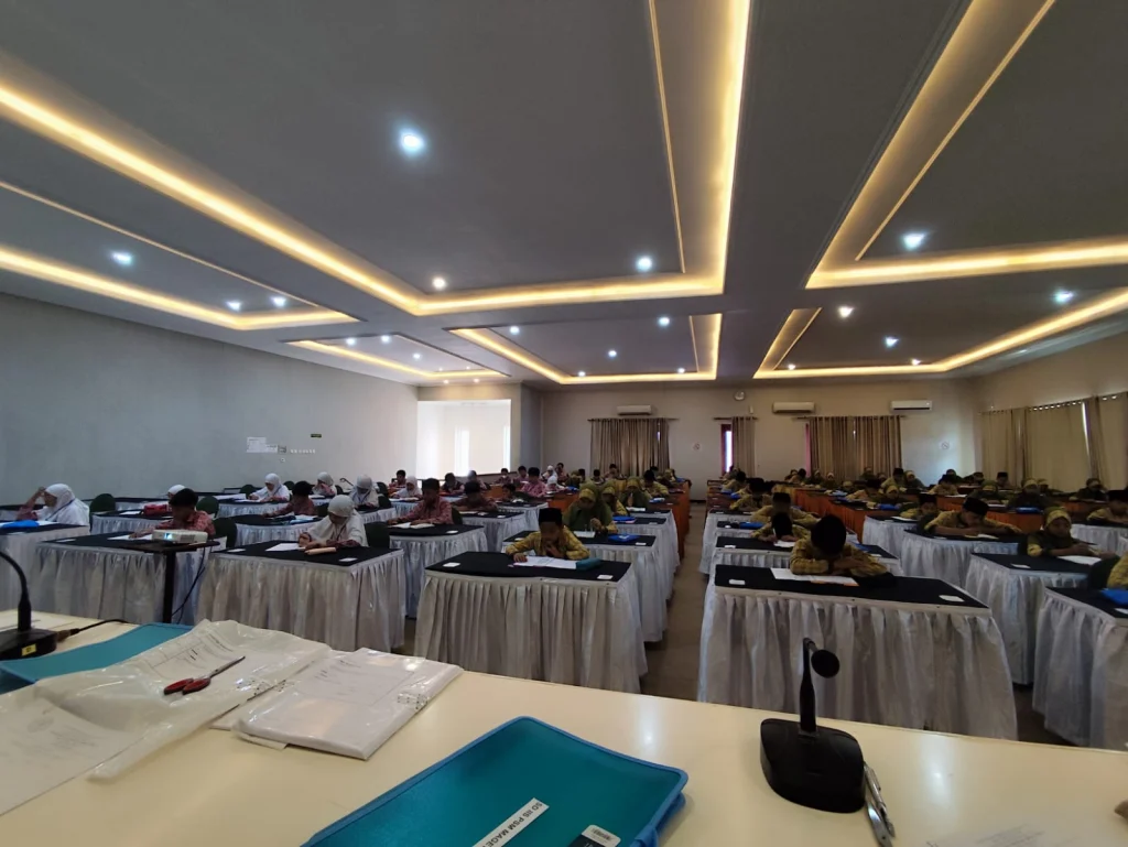 Habis Lebaran Terbitlah Ujian, Siswa SD Ikrom Ikuti Checkpoint di Malang