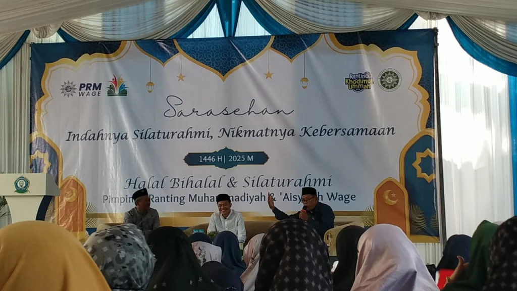 Halal Bihalal dan Silaturahmi PRM Wage: Indahnya Kebersamaan, Nikmatnya Persaudaraan