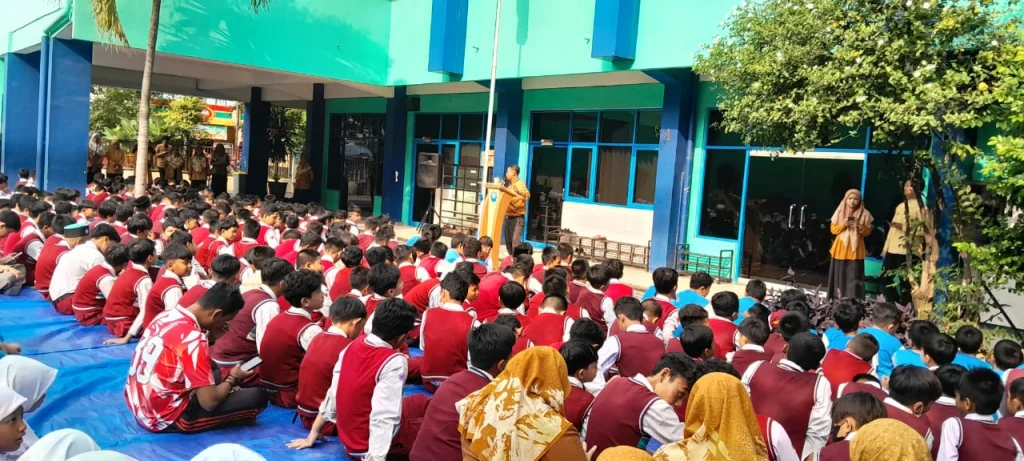 SD Mumtaz Awali Masuk Sekolah dengan Halalbihalal, Merajut Silaturahmi Menyatukan Hati