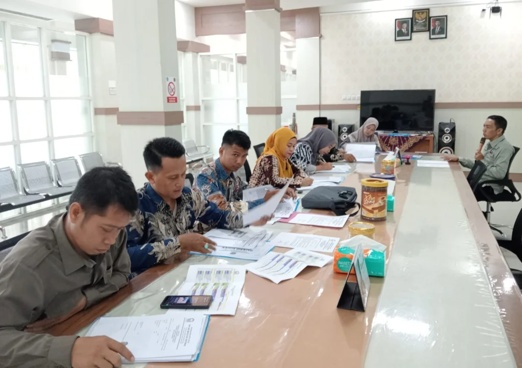 Pengawas Tandatangani Pakta Integritas di PSAJ SMK Muda Genteng