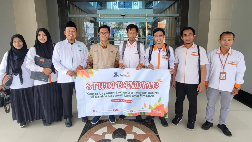 KL Lazismu Al Manar UMPO dan Lazismu Ponorogo Studi Banding ke KLL Lazismu UMSIDA