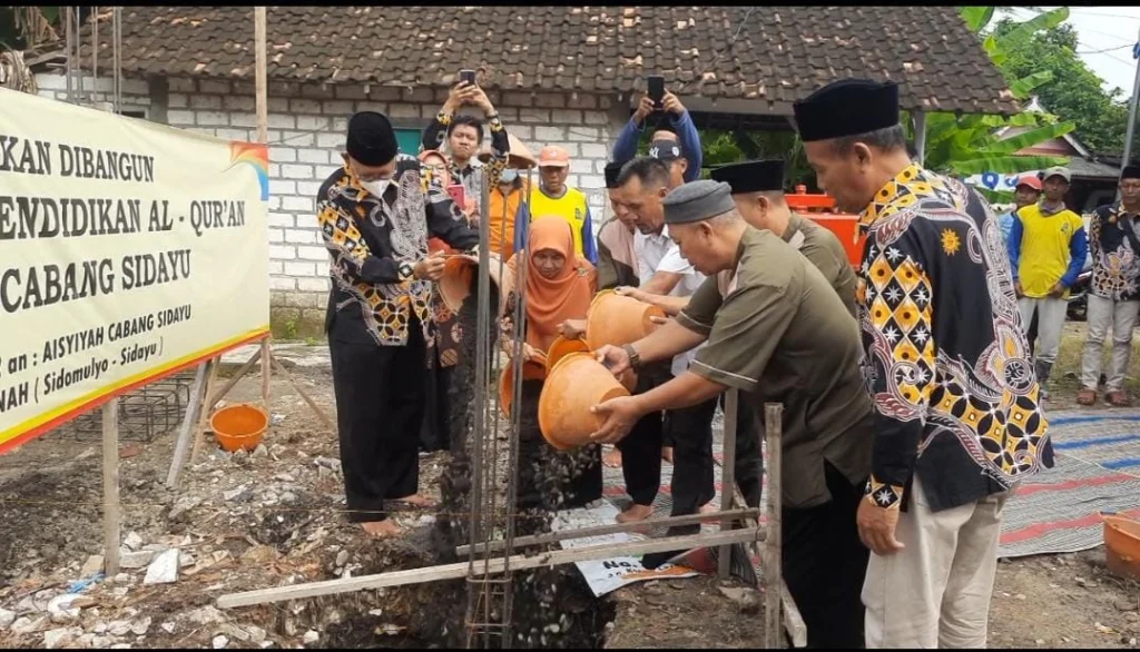 Wujudkan Generasi Qur’ani, TPA Baru PCA Sidayu Siap Dibangun