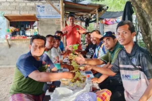 Musycab HW ke-3 Paciran Tuntas, Panitia Dibubarkan dengan Tasyakuran di Pantai