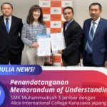 SMK Muhammadiyah 5 Jember Ukir Kerja Sama Internasional dengan Alice International College Jepang