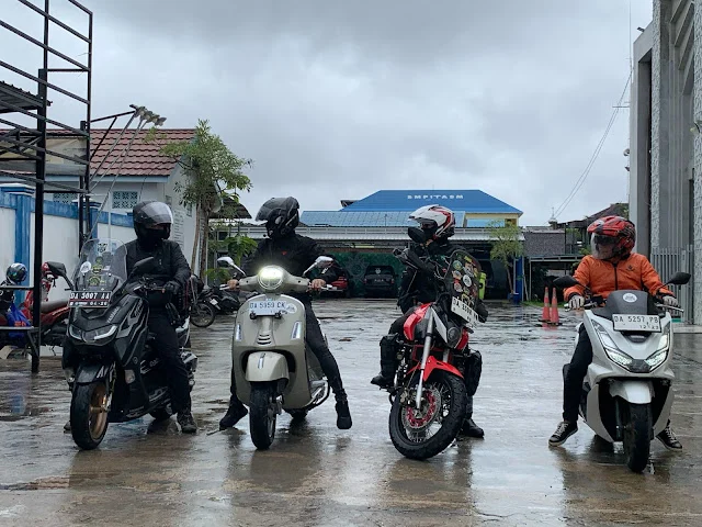 BikersMu Banjarmasin: Sapa Kampung Mualaf Paramasan dan Resmikan Masjid At-Tanwir Sekabung