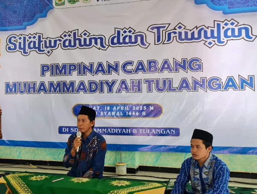 Tiga Pesan Menyentuh Ketua PCM Tulangan, Menghidupkan Semangat Perjuangan Muhammadiyah Lewat Silaturahmi