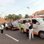 Sirine Kemanusiaan Menggema, Lazismu Jatim Turun ke Jalan Dukung Palestina