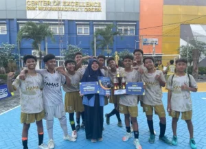Membanggakan! Futsal Hamas School Tembus Final dan Raih Runner-Up