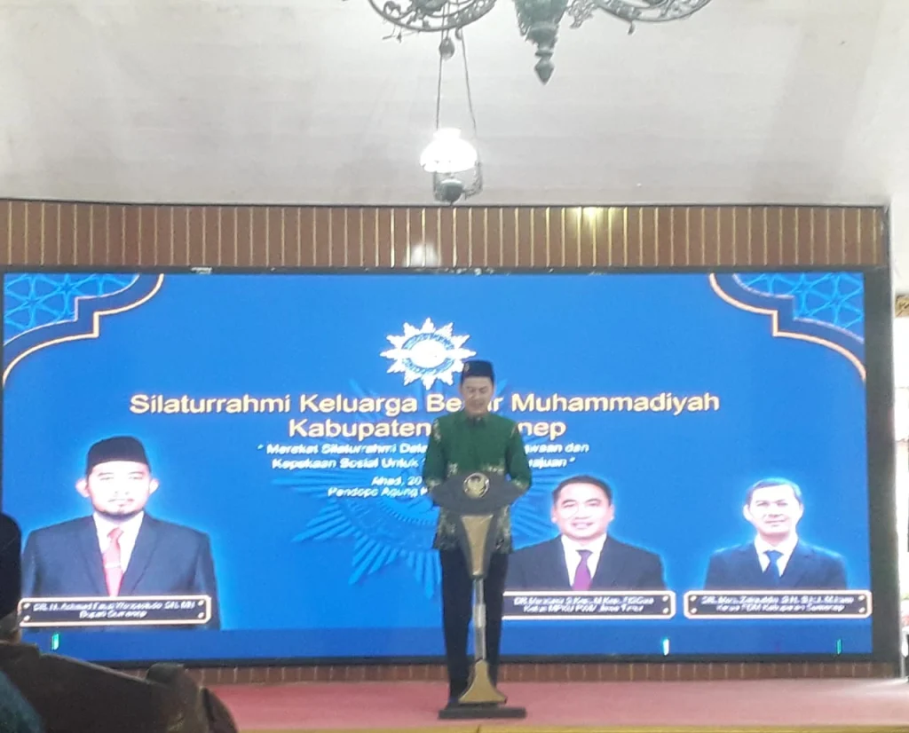 Muhammadiyah Sumenep Gelar Halal Bihalal Bersejarah di Pendopo Agung, Siap Kolaborasi dengan Pemkab